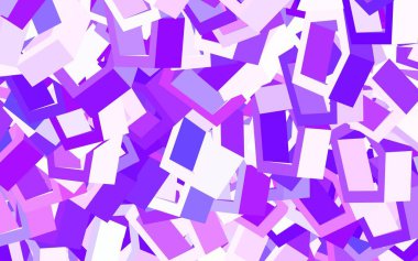 Altıgenli açık pembe vektör arkaplanı. Renkli altıgenli bulanık arkaplan. Marka kitabınız için yeni şablon.