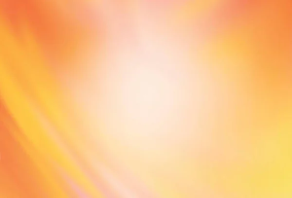 Светло Оранжевый Вектор Размытом Фоне Красочная Абстрактная Иллюстрация Градиентом Размытый — стоковый вектор