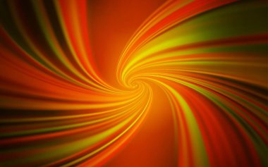 Koyu turuncu çizgili vektör şablonu. Yaratıcı illüstrasyon, yarım tonlu ve eğimli. Tasarımınız için tamamen yeni bir şablon.