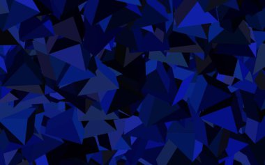 Koyu pembe, mavi vektör düzeni çizgiler, üçgenler. Üçgen şekilli ışıltılı soyut çizimler. Bir cep telefonu için arka plan.