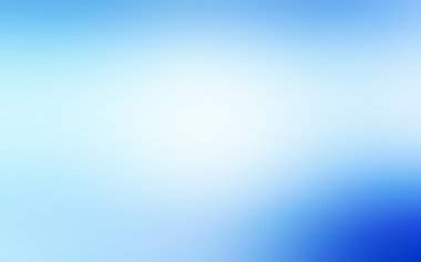 Raster soyut açık mavi arka plan, düzgün degrade doku renk, parlak parlak Web sitesi desen, Başlık üstbilgi veya kenar çubuğu grafik sanatı resmi bulanık