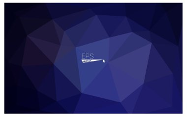 Koyu mor geometrik buruşuk üçgen düşük Poli origami stil degrade illüstrasyon grafik arka plan.