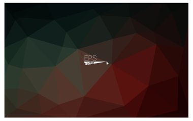 Çok renkli koyu mavi, kırmızı geometrik üçgen düşük Poli origami stil degrade illüstrasyon grafik arka plan yeminler. İşiniz için vektör poligonal tasarımı.