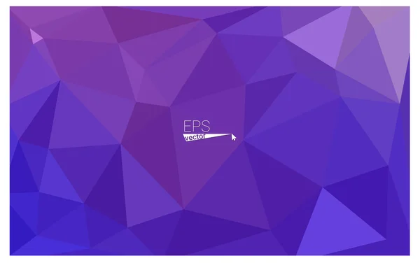 Multicolor púrpura, rosa geométrico arrugado triangular bajo poli origami estilo gradiente ilustración fondo gráfico. Diseño poligonal vectorial para su negocio . — Archivo Imágenes Vectoriales