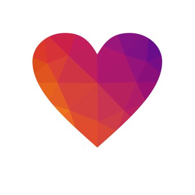 Beyaz arka plan üzerinde izole pembe kalp.