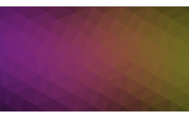 Üçgenler ve degrade origami tarzı oluşur çok renkli koyu pembe, sarı poligonal tasarım illüstrasyon.