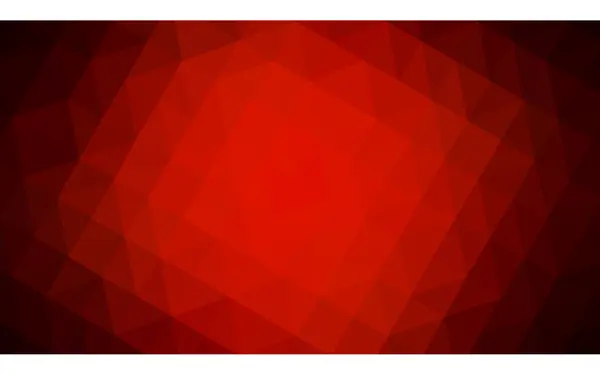 Ilustração de design poligonal vermelho escuro, que consistem em triângulos e gradiente no estilo origami . — Vetor de Stock