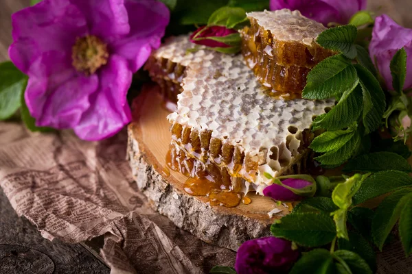 Arı kovanı. Arı ürün. Bal ile Servis Kahvaltı.