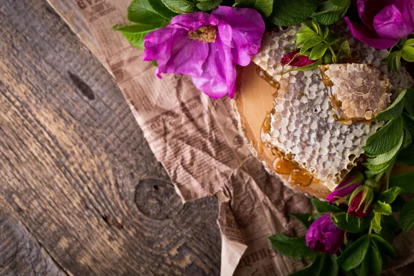 Arı kovanı. Arı ürün. Bal ile Servis Kahvaltı.