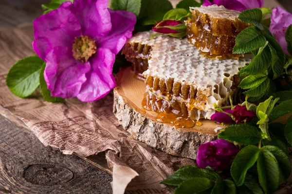 Arı kovanı. Arı ürün. Bal ile Servis Kahvaltı.