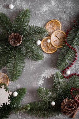 Yeni yıl. Noel kartı. Noel arka plan.