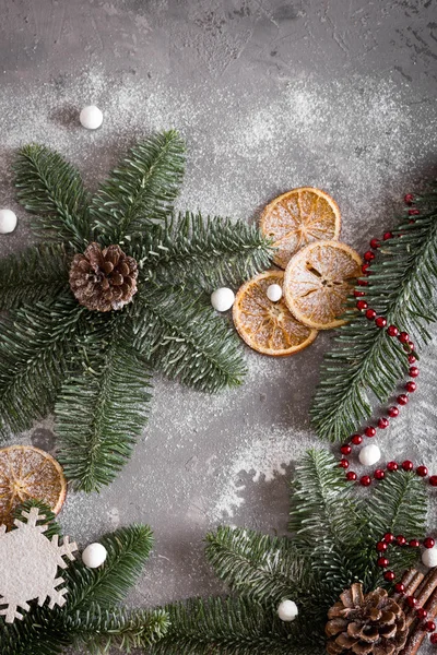 Nieuwjaar. Kerstkaart. Kerstmis achtergrond. — Stockfoto