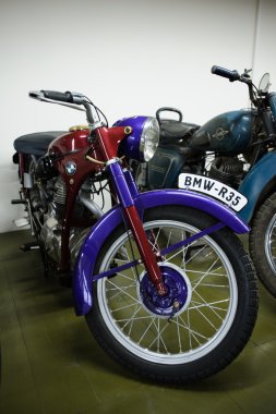 Eski klasik motosiklet Bmw-R35