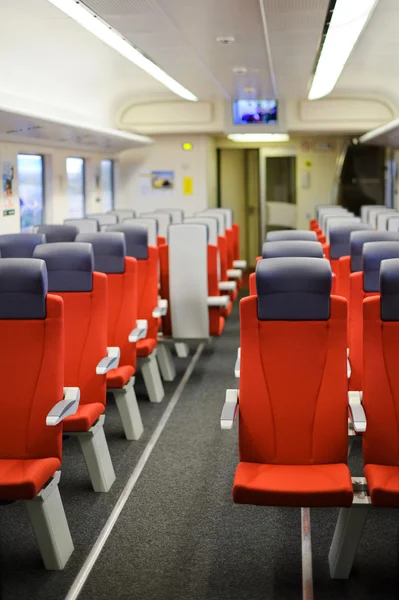 Demiryolu taşıma iç Aeroexpress tren, Sheremetyevo Havaalanı, Moskova. Tarih: Eylül 2012