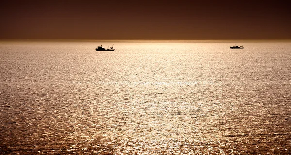 The small ships — Stock Photo, Image