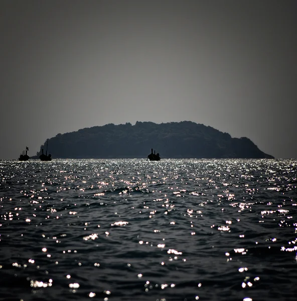 Gått till havet — Stockfoto