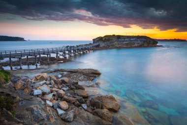 Landscape view of La perouse island, Sydney ,Australia clipart