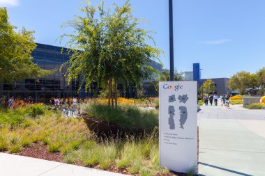  Dış görünümü Google ofis.