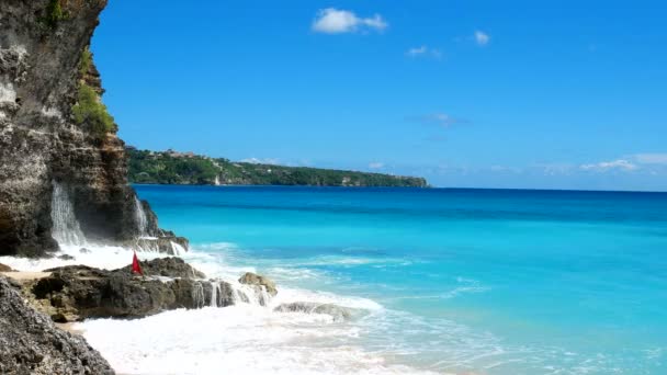 Praia Dreamland em Bali . — Vídeo de Stock