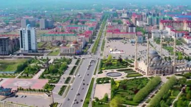 Çeçenistan Grozny Camii Çeçenistan 'ın Yüreği