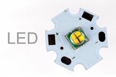 Güçlü smd Led alüminyum yıldız devre üzerinde