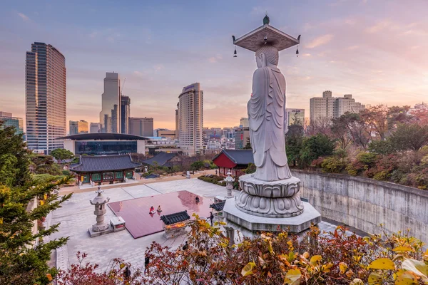 Bongeunsa Tapınağı Seoul City, South Korea