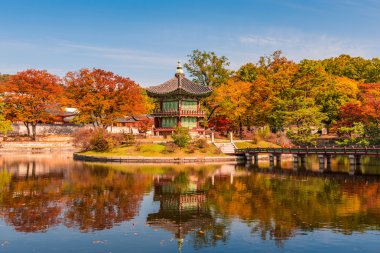 Gyeongbokgung Sarayı Seul, Kore.