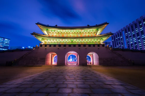Palác Gyeongbokgung v Soulu, Korea — Stock fotografie
