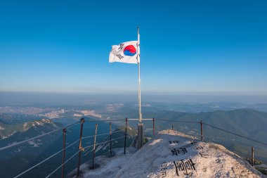 Bukhansan dağlar Seoul, Güney Kore