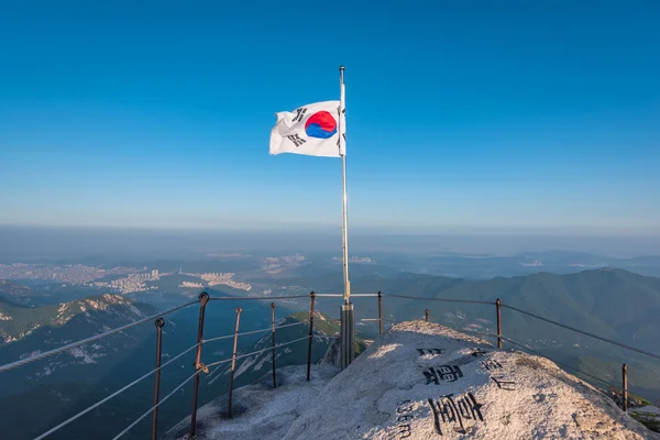 Montañas Bukhansan en Seúl, Corea del Sur —  Fotos de Stock