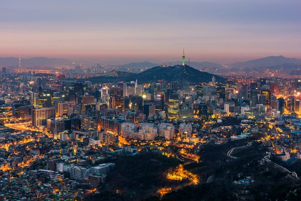 Город Сеул, Южная Корея — стоковое фото