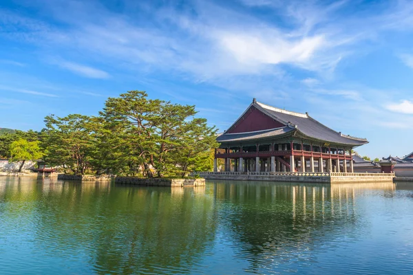 Güney Kore, Seul 'deki gyeongbokgung Sarayı. — Stok fotoğraf