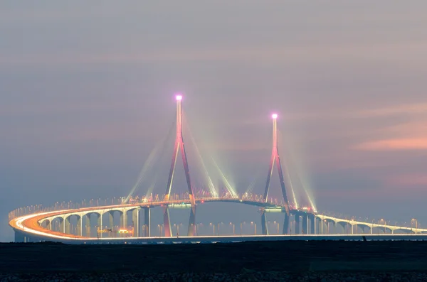 Incheon köprü gece 