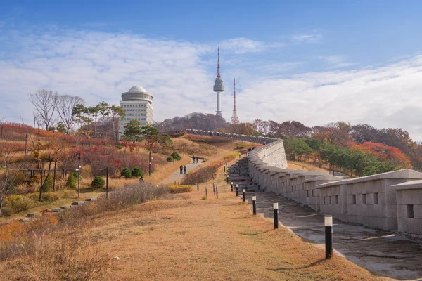 Namsan Park ve N Seul Kulesi, Güney Kore.