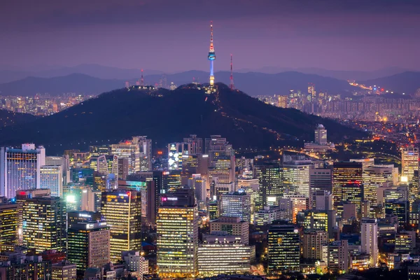 Korea, Seoul City Skyline. The best view of South Korea . — стоковое фото