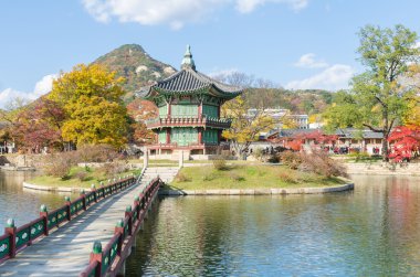 Gyeongbokgung Sarayı Seul, Kore.