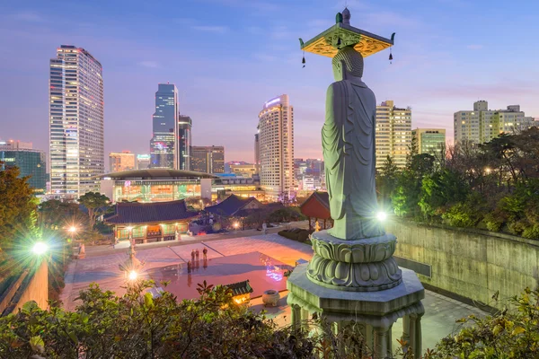 Bongeunsa Tapınağı Seoul City, South Korea.