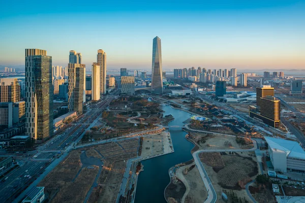 Kore, Songdo Central Park'ta Songdo uluslararası iş Distr