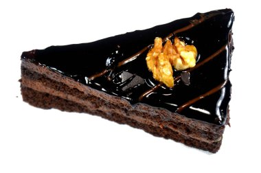 Chocolate mousse cake, a traditional French dessert called mousse, whipped cream and egg whites, along with thick fillings, the cake is light and airy and with a smooth, silky, and light feel