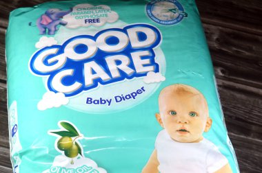 Kahire, Mısır, 7 Ekim 2025: İyi bakılan bebek bezi 4 numara, bebek bezleri parabenlerden, klordan ve glifosattan muaftır.