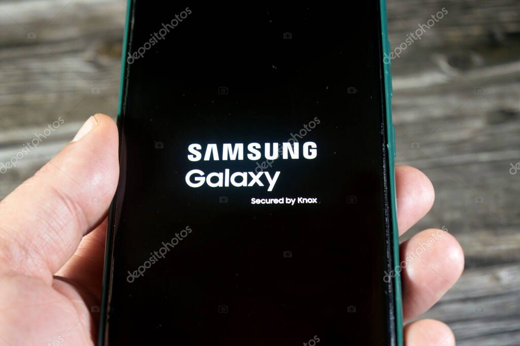 Cairo, Egypt, November 1 2025: Samsung's flagship Galaxy phone, a premium, high-end device from the Galaxy S series, offers the latest technology, innovative features, and superior performance