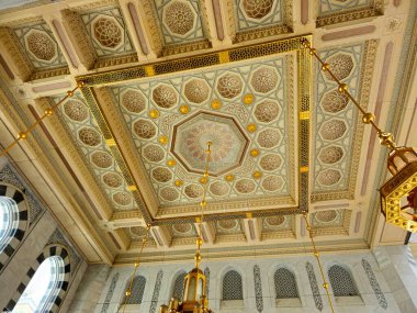 Mekke, Suudi Arabistan, 9 Haziran 2024: Mekke 'deki büyük caminin yeni uzantısının ayrıntıları, Kutsal Makkah Camii, İslam' ın en önemli camii.