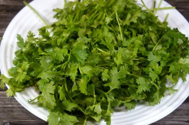 Kişniş, havuç familyasından yıllık bir bitki olan Coriandrum sativum, taze yaprak ve saplara kişniş (veya Çin maydanozu) adı verilir; kurutulmuş tohumlara kişniş adı verilir ve baharat olarak kullanılır.