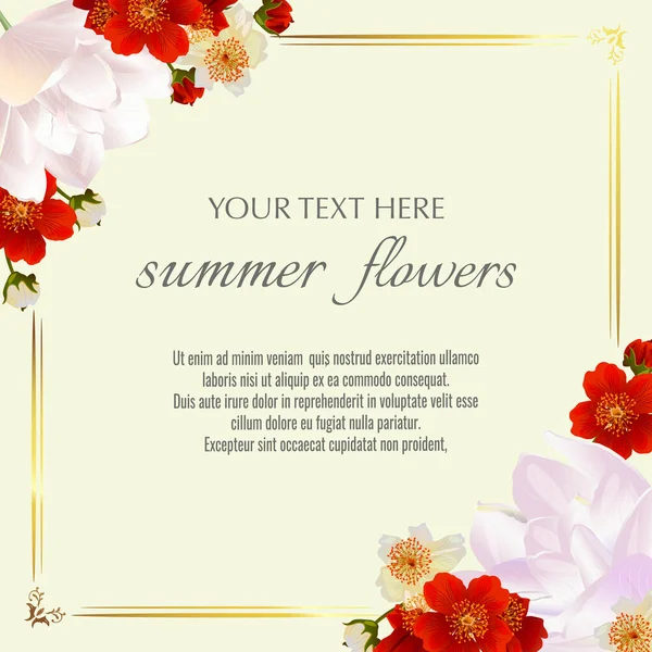 Template Greeting Cards Wedding Decorations Invitation Sales Vector Banner Luxurious — Stock Vector