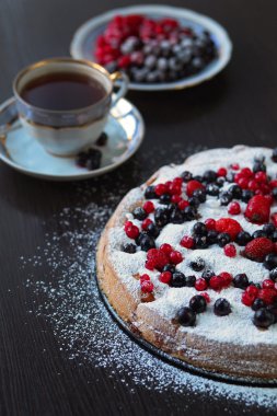 Berry pie. Çok lezzetli.