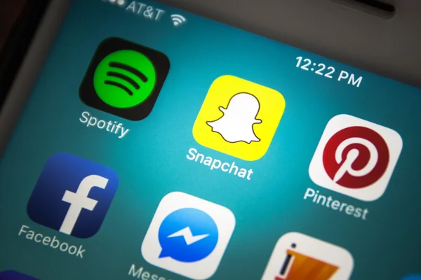 Las Vegas, Nv - 26 Ağustos 2016: Vignette Selective Focus Apple i