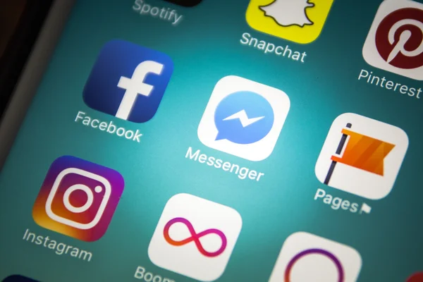 Las Vegas, Nv - 26 Ağustos 2016: Vignette Selective Focus Apple i