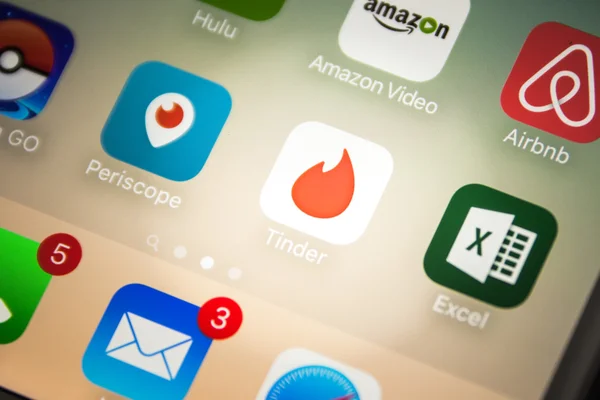 Las Vegas, Nv - 26 Ağustos 2016: Vignette Selective Focus Apple i