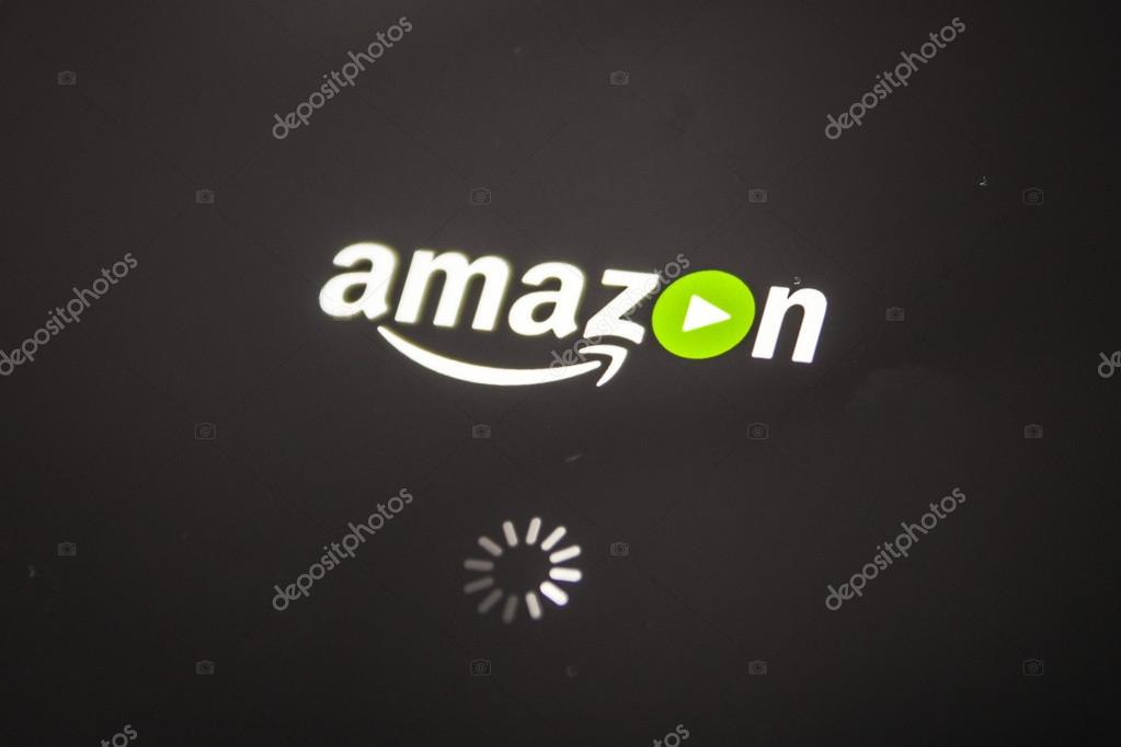 LAS VEGAS, NV - August 26,2016: Vignette Selective Focus Apple iPhone 6+ close up with Amazon Video application showing on screen. Amazon Video is a streaming video app for smartphones.