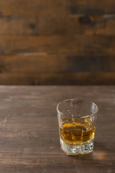 Whiskey in a glass — Stock Photo, Image